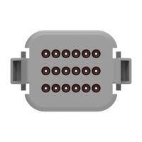 New TE Connectivity Deutsch DTV06-18SA-C015 Connector 18 Position - New - Image 3