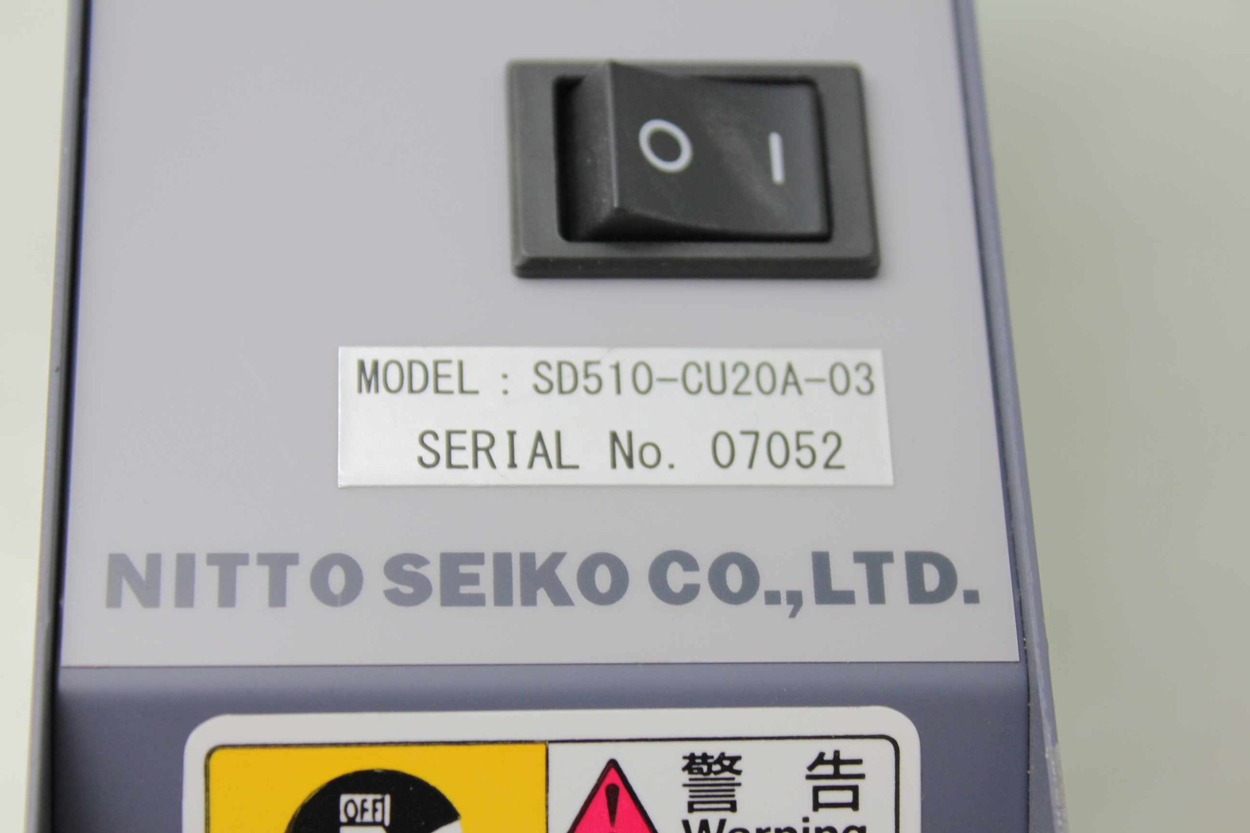 Nitto Seiko SD510-CU20A-03 Screwdriver Torque Drive Controller SD500, RS-422A - Used - Image 18