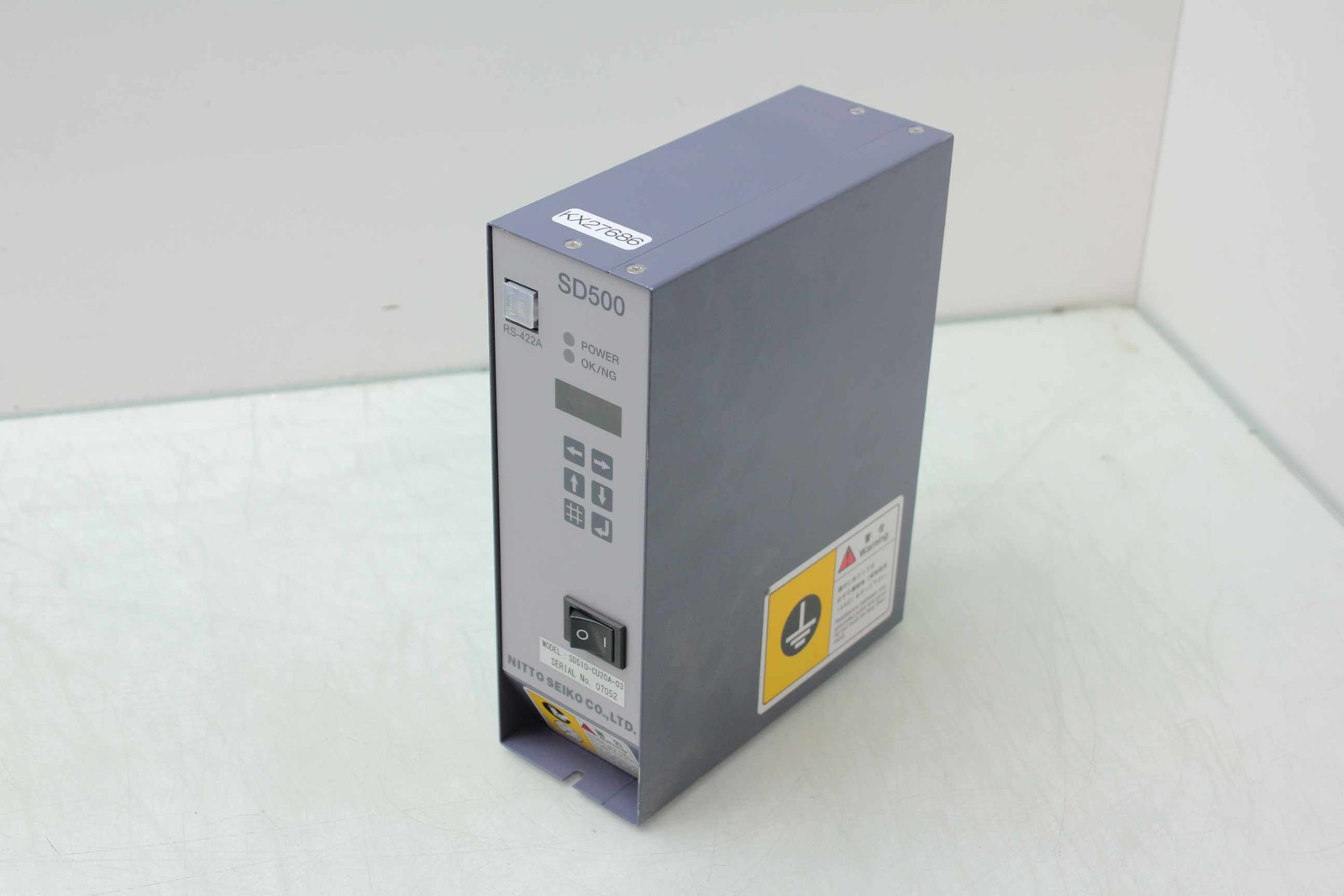 Nitto Seiko SD510-CU20A-03 Screwdriver Torque Drive Controller SD500, RS-422A - Used