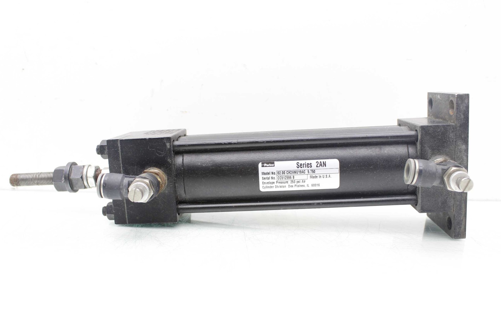 Parker 02.00 CH2ANU19AC 5.750 Pneumatic Cylinder - Used - Image 5