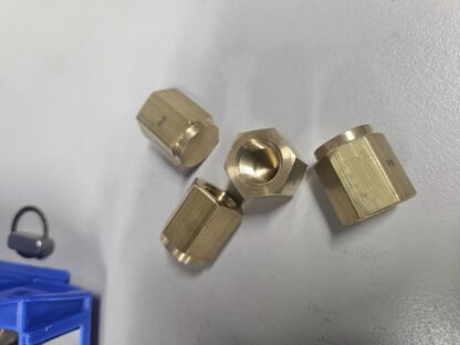 Parker 4-CP-B Brass Pipe Fitting, 1/4" FNPT End Cap - New - Image 4