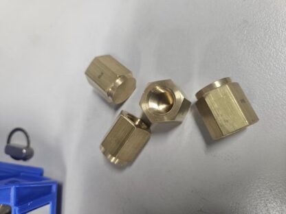 Parker 4-CP-B Brass Pipe Fitting, 1/4" FNPT End Cap - New - Image 8