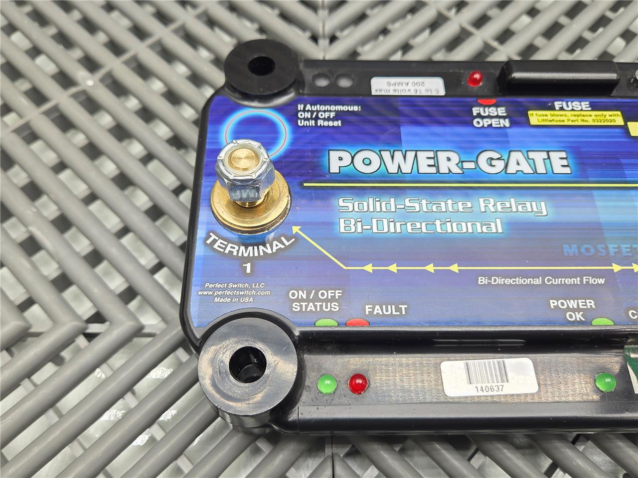 Perfect Switch RBM40A-200-BBX-1017A PowerGate Gen 4.0 Bidirectional Mosfet Array - Used - Image 13