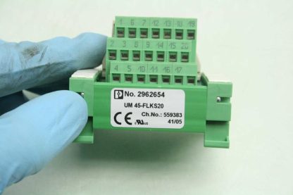 Phoenix Contact UM45-FLKS20 Terminal Breakout Interface Module 20 Pin IDC Conn. - Used - Image 7