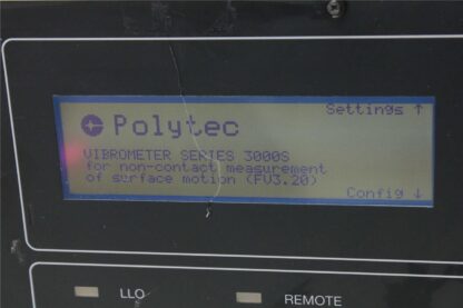 PolyTec Fiber Vibrometer Controller VDD Modular / Digital OFV-3001S - Used - Image 3