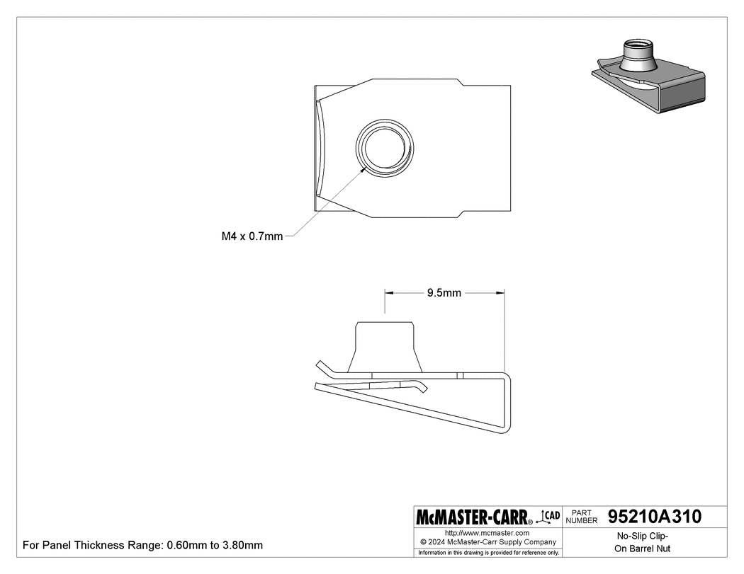 (Qty 150) New Auveco 18337 M4 - 0.7 Extruded U-Nut Ford / GM - New - Image 13
