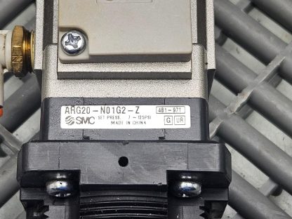 SMC ARG20-N01G2-Z Air Regulator with Gauge 1/8" NPT, 7-125 PSI - Used - Image 15