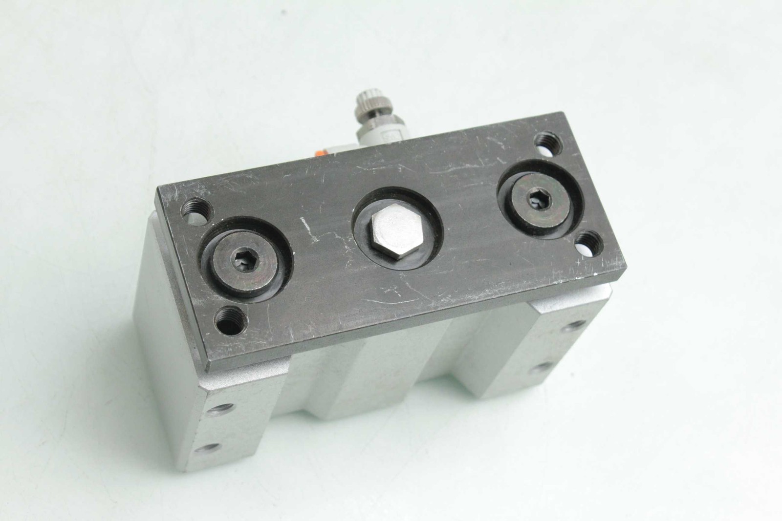 SMC MGQL32-10-Z73L-XC1 Compact Guided Cylinder / 32mm Bore / 10mm Stroke - Used - Image 5