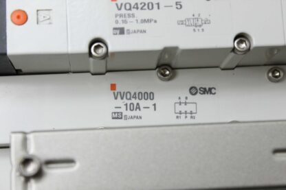 SMC Manifold Valve Assembly With (4) VQ4201-5 (1) VVQ4000-10A-1 - Used - Image 33