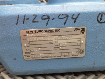 Sew Eurodrive FA40LP143TC Helical Gear Shaft - Used - Image 8