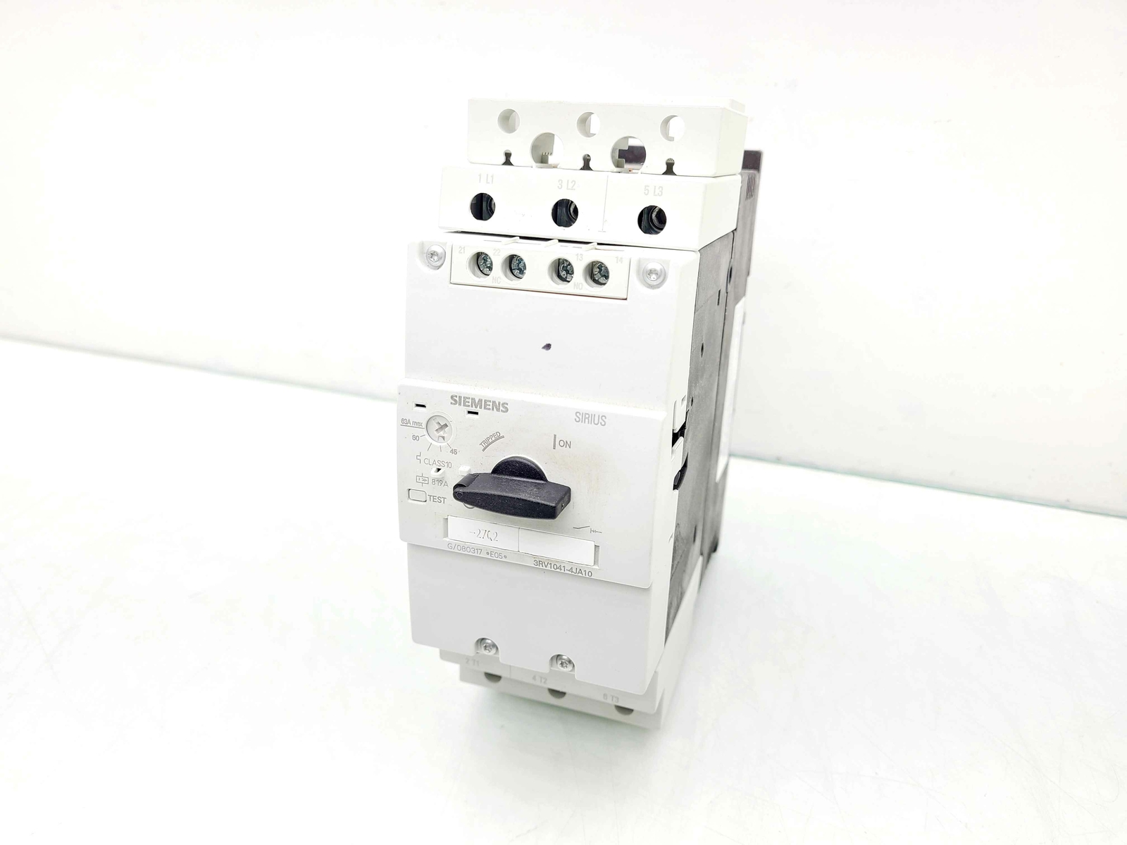 Siemens 3RV1041-4JA10 Manual Starter Protection - Used