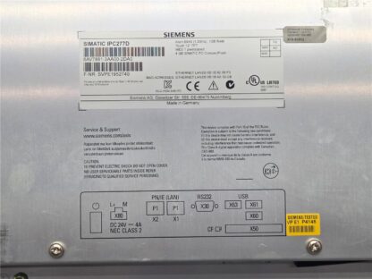 Siemens 6AV7881-3AA00-2DA0 Touch Screen HMI NanoPanel 12-inch, US Stock, Defect - Used - Image 19