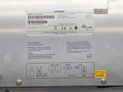 Siemens 6AV7881-3AA00-2DA0 Touch Screen HMI NanoPanel 12-inch, US Stock, Defect - Used - Image 6