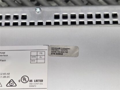 Siemens 6AV7881-4AE00-2DA0 Touch Screen HMI NanoPanel PC 15-inch, USA Stock - Used - Image 19