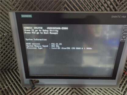 Siemens 6AV7881-4AE00-2DA0 Touch Screen HMI NanoPanel PC 15-inch, USA Stock - Used - Image 9