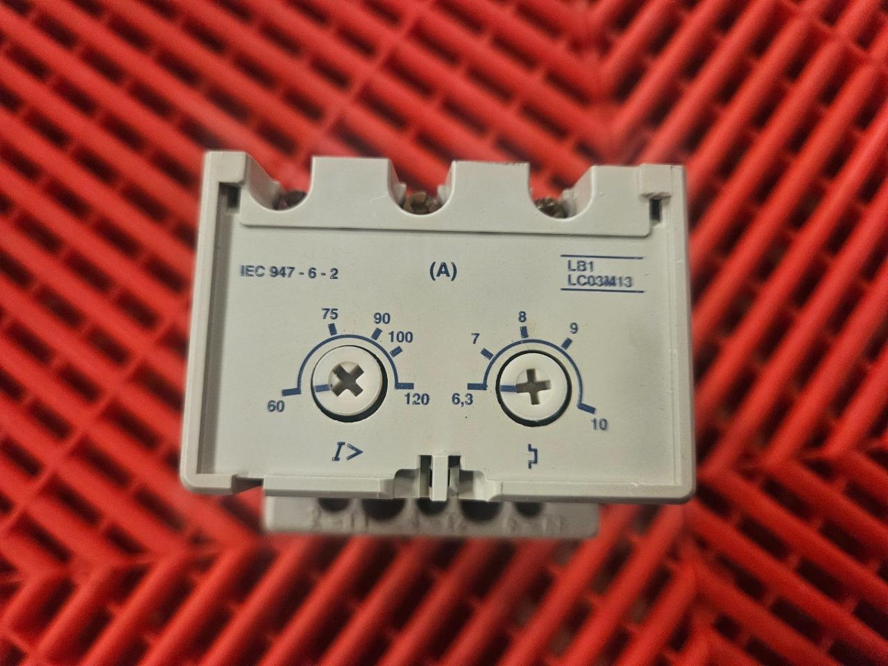 Telemecanique LB1-LC03M13 Overload Relay 6.3 - 10A Trip Current - Used - Image 9