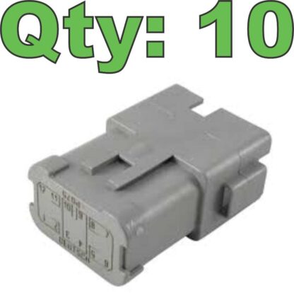 New Deutsch DT04-12PA-P075 Bussed Feedback Receptacle Plug Assembly 12 Pin - New - Image 20