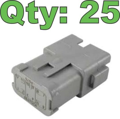 New Deutsch DT04-12PA-P075 Bussed Feedback Receptacle Plug Assembly 12 Pin - New - Image 21