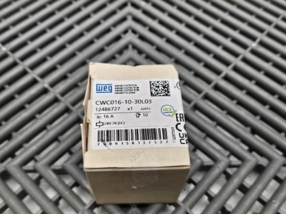 WEG Miniature Contactor CWC016-10-30L03, 3 No Power Poles, 16 Amp - Used - Image 13