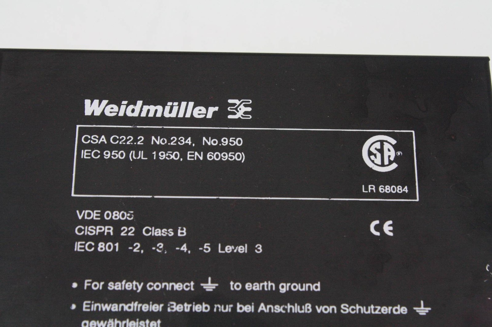 Weidmuller 991824 Switching Mode DC Power Supply 5V / 3A - Used - Image 11
