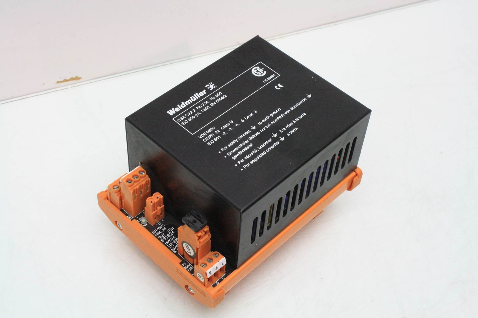 Weidmuller 991824 Switching Mode DC Power Supply 5V / 3A - Used - Image 10