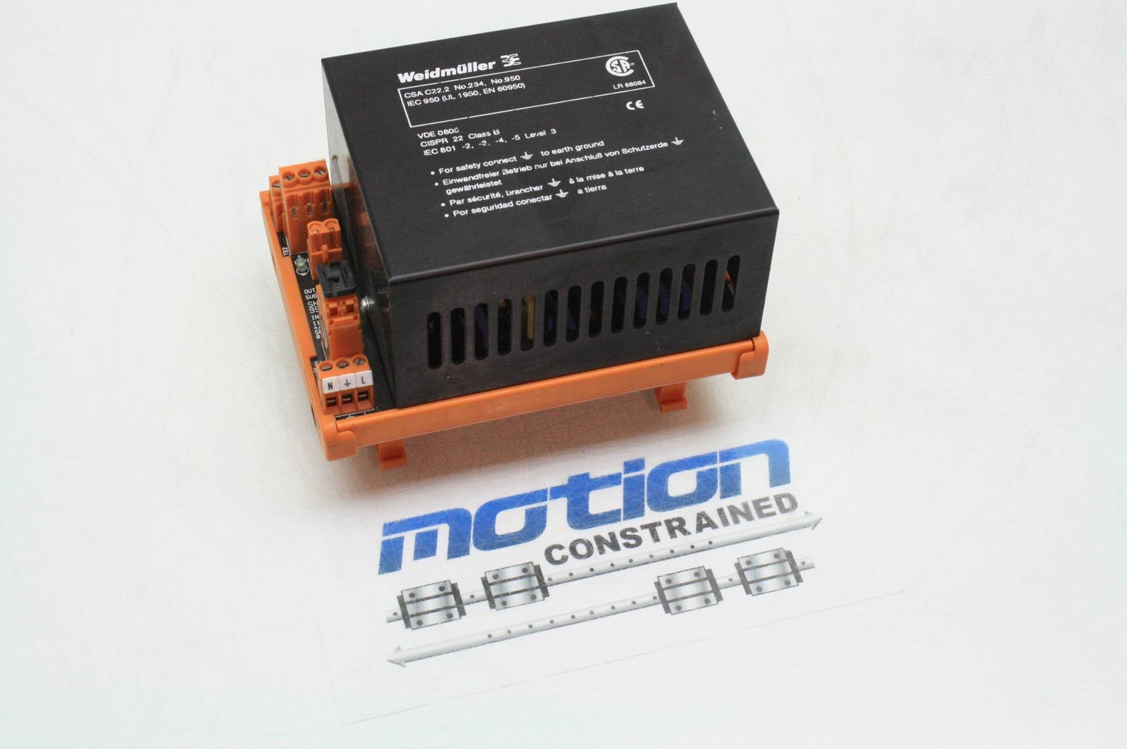 Weidmuller 991824 Switching Mode DC Power Supply 5V / 3A - Used