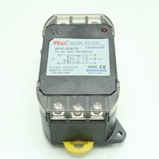 Wyes WYF-506TD Noise Filter, 250VAC, 10A, 50-60Hz - Used