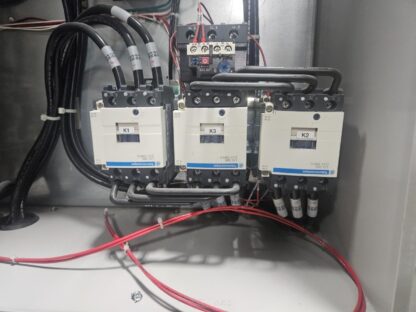 Yaskawa 50 HP / 480V Bypass VFD Drive E7BVB065YEFR / CIMR-E7U4030 - Used - Image 11