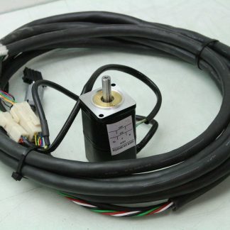 Yaskawa SGME-A5AFNS11 Brushless AC Servo Motor 3000 RPM 200V 50W with Cables - Used